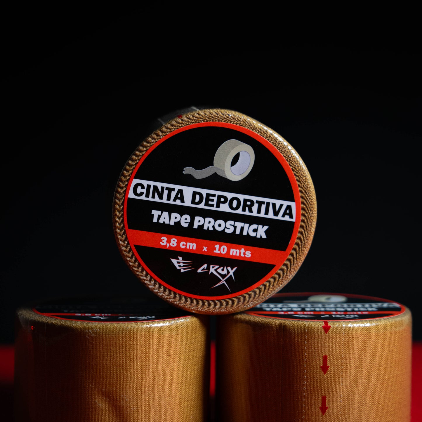 Tape Deportivo PROSTICK 3,8cm x 10mts 3 Unidades