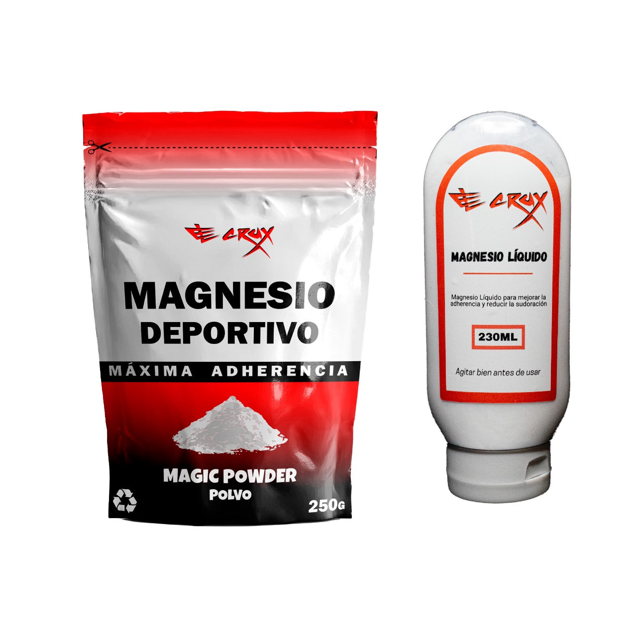 Magnesio Líquido 230ml + Magnesio 250g