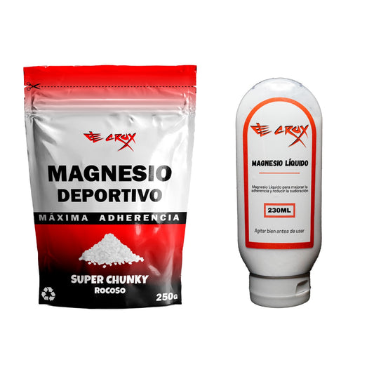 Magnesio Líquido 230ml + Magnesio 250g