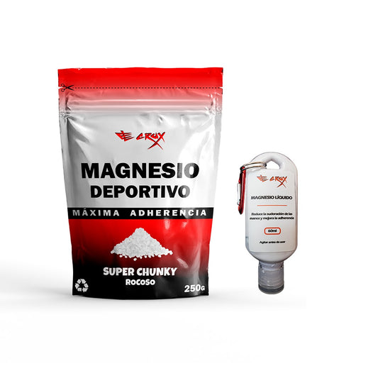 Magnesio Líquido 60ml + Magnesio 250g